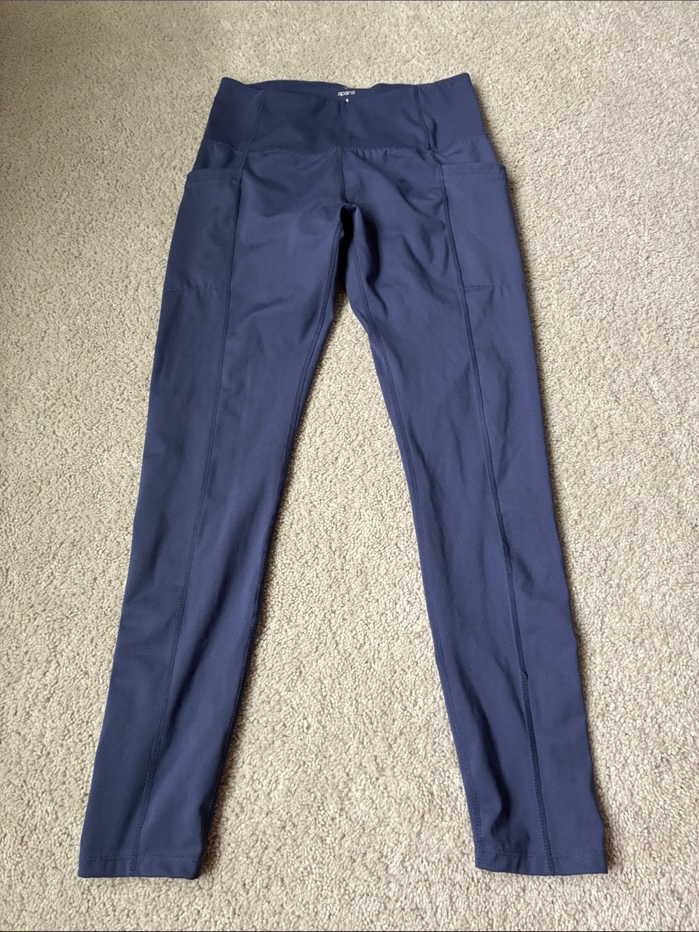 Apana size S  High-Waist purple/Blue Leggings
